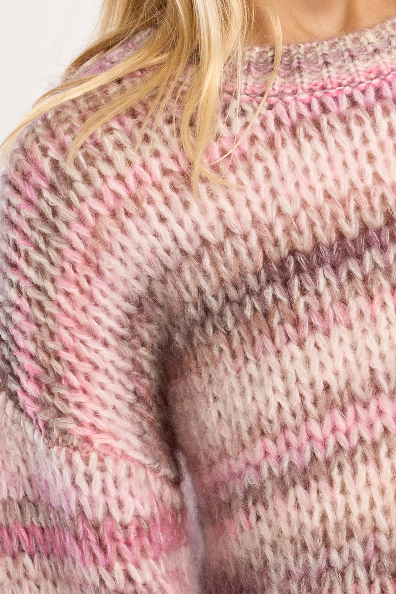 Ombre Stripe Sweater