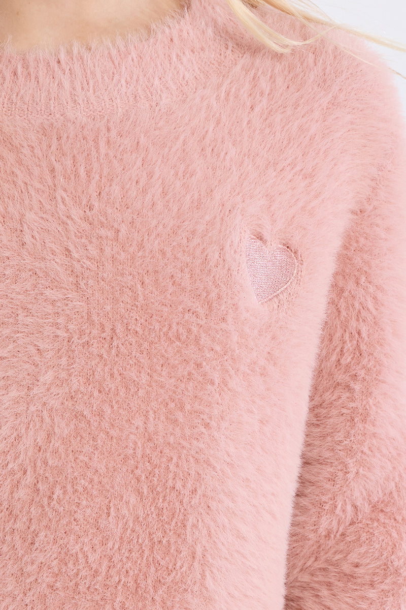 Soft Heart Sweater