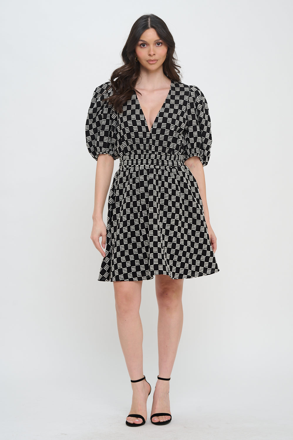 Short Sleeve Short Dress