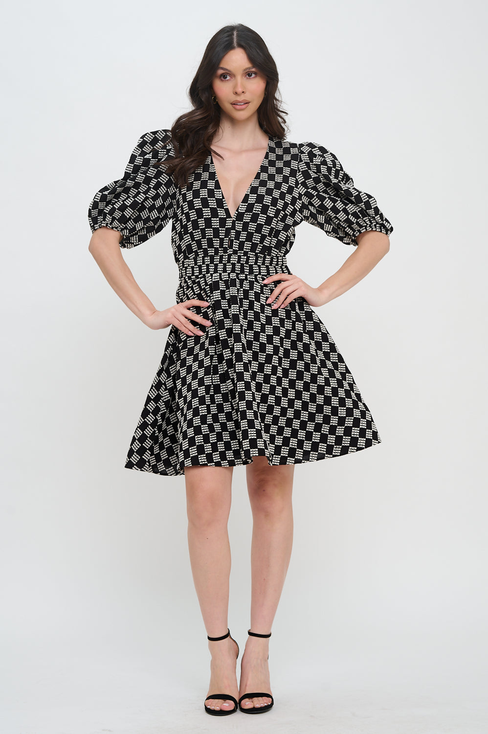 Short Sleeve Short Dress