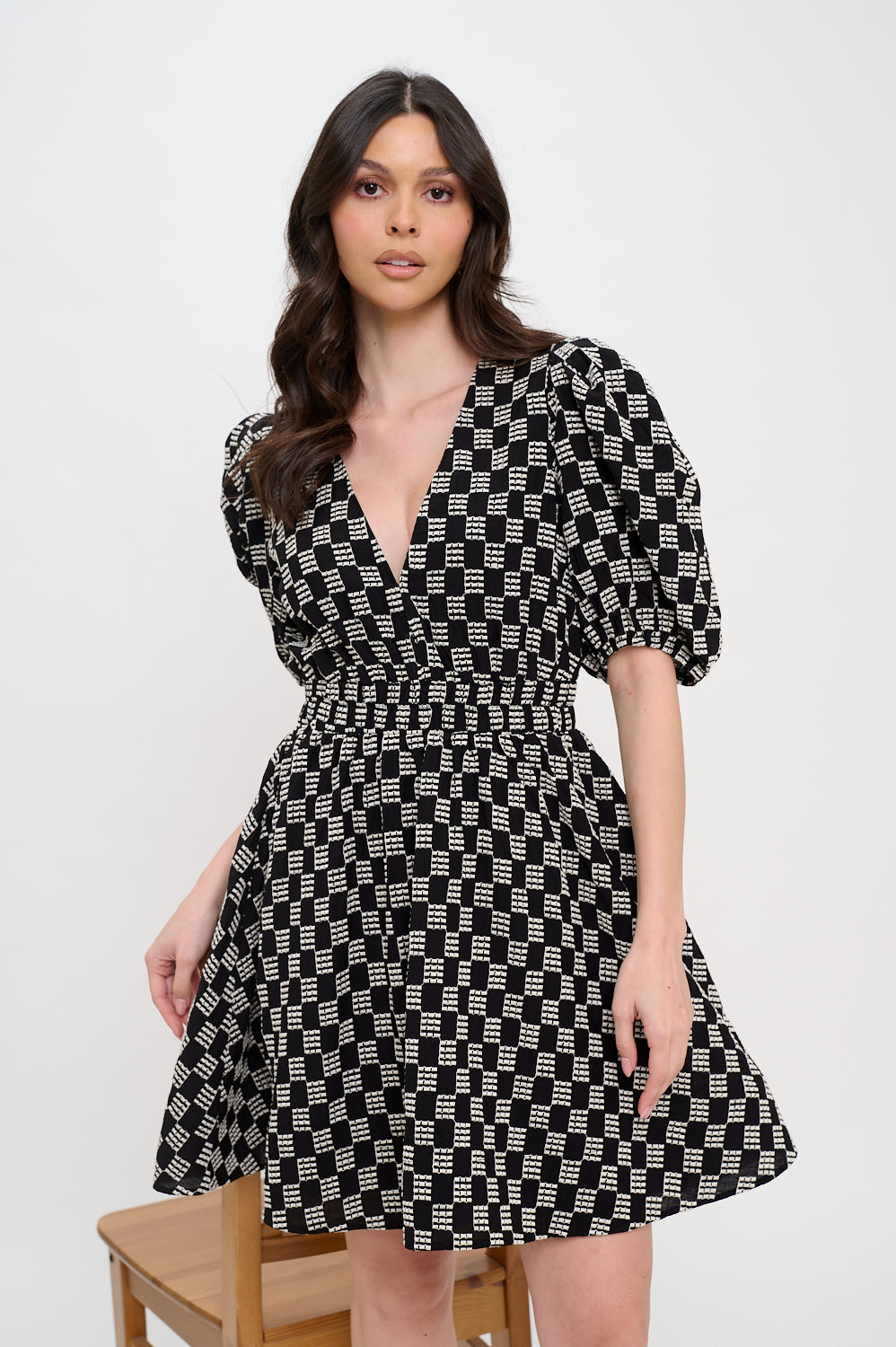 Short Sleeve Short Dress