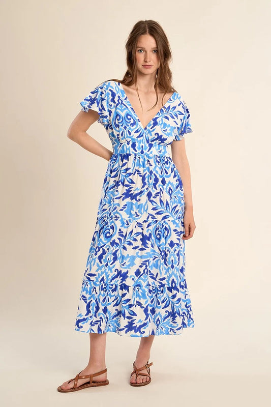 Blue Vase Dress