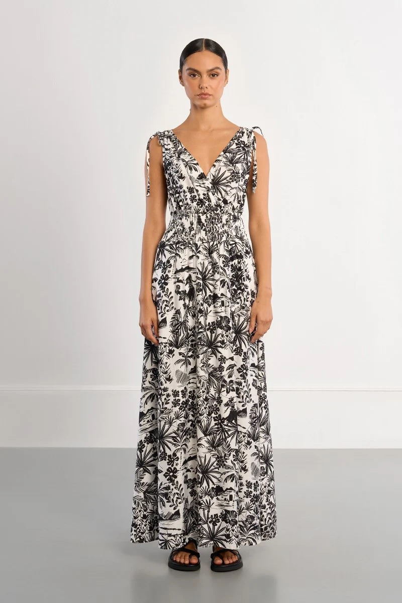Tropical Maxi Dress