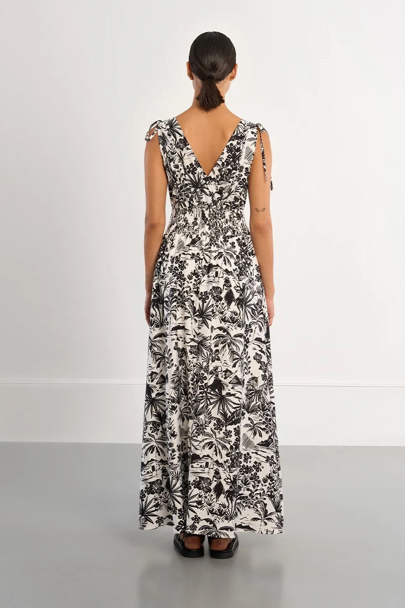 Tropical Maxi Dress