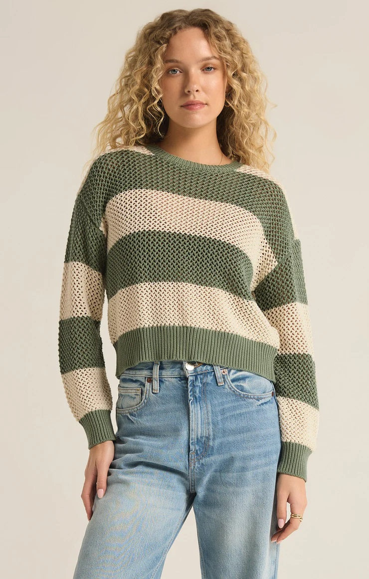 Broadbeach Striped Sweater