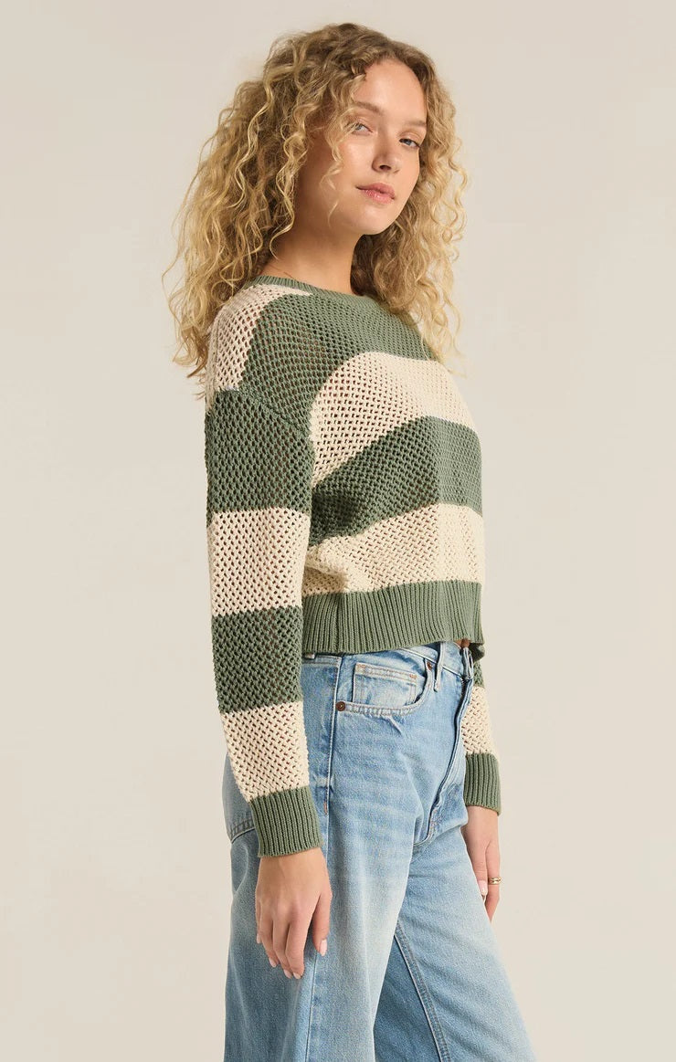 Broadbeach Striped Sweater