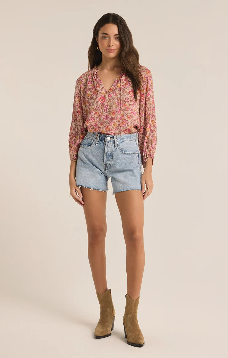 Carine Lima Floral Top