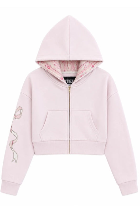 Dylan Bow Applique Hoodie