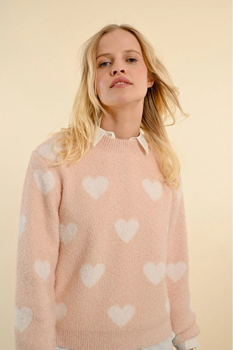 Hearts Sweater