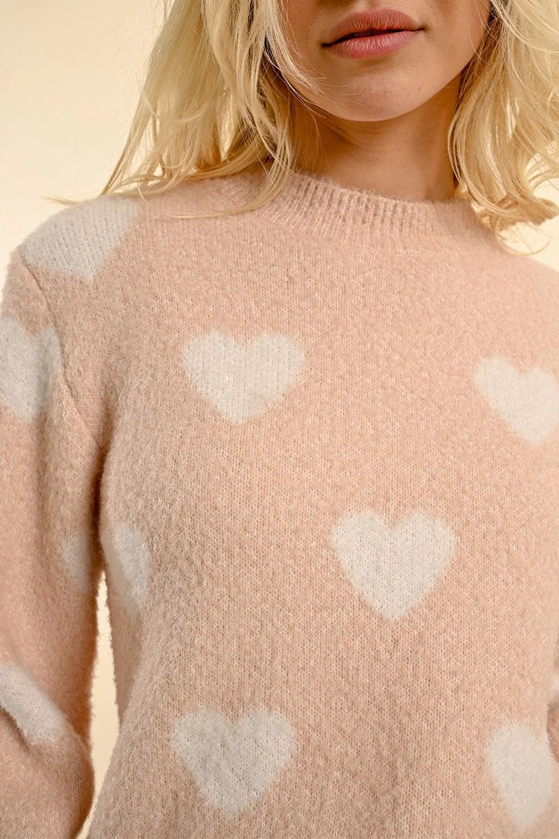 Hearts Sweater