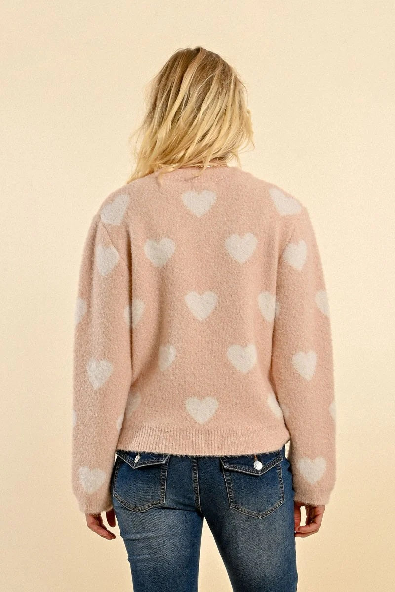 Hearts Sweater