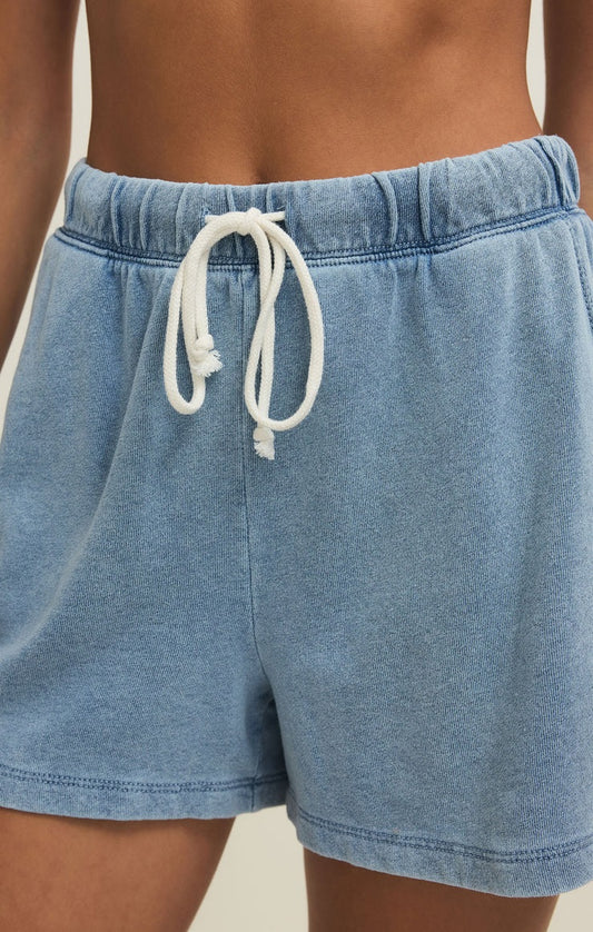 Knit Denim Short