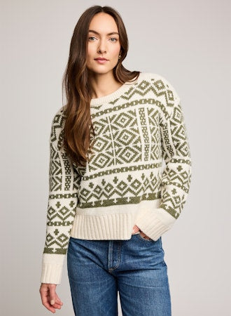Cypress Sweater-Heather Moss