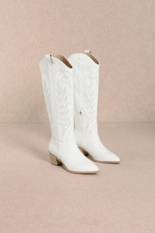 Inlay Cowgirl Boot
