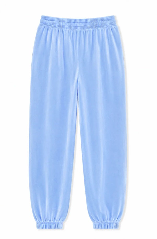 Jade Velour Jogger