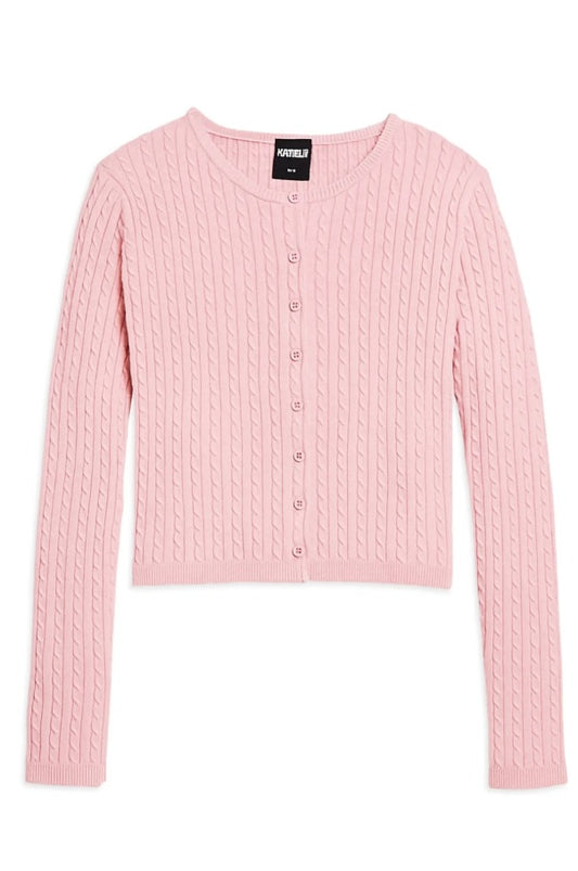 Rory Crewneck Cardigan Sweater