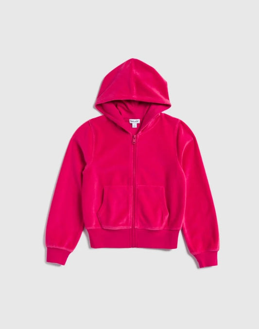 Velvety Velour Zipup