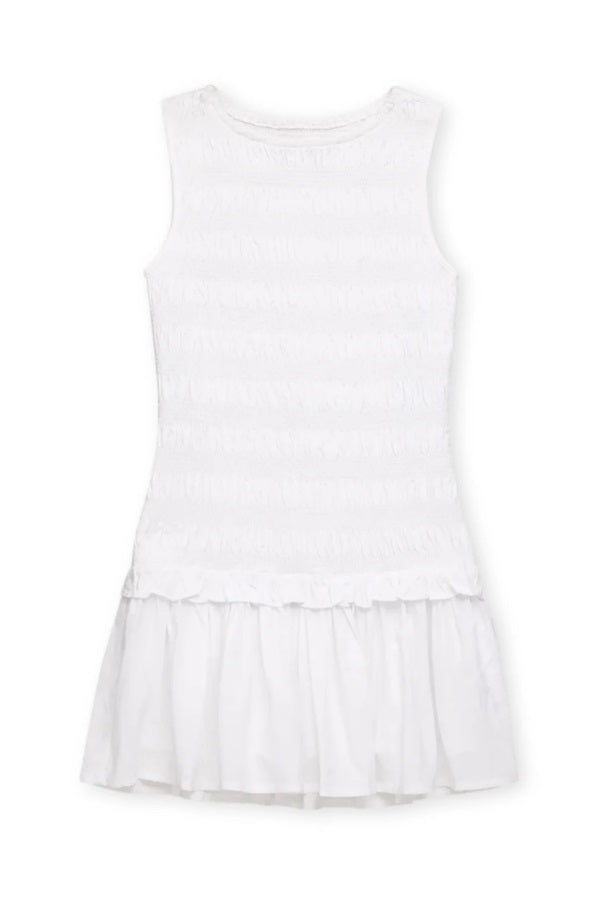 Girl's Tara Smocked Ruffle Tank Dress