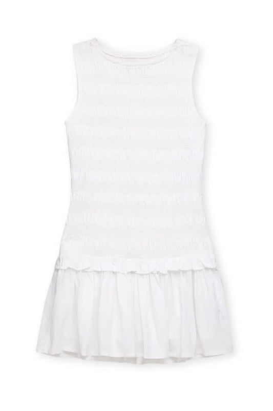 Girl's Tara Smocked Ruffle Tank Dress