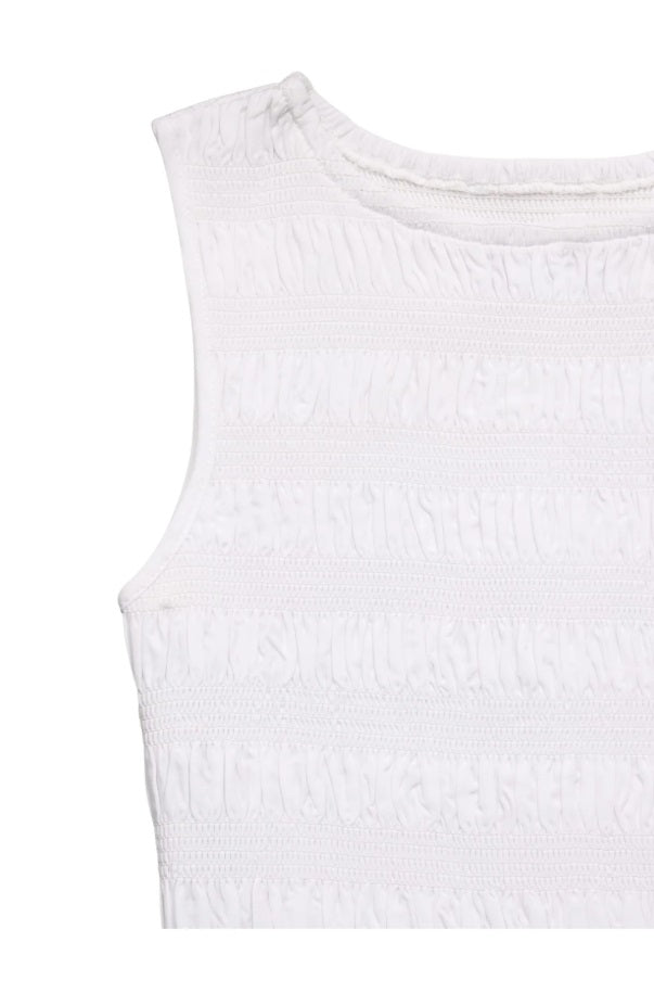 Girl's Tara Smocked Ruffle Tank Dress