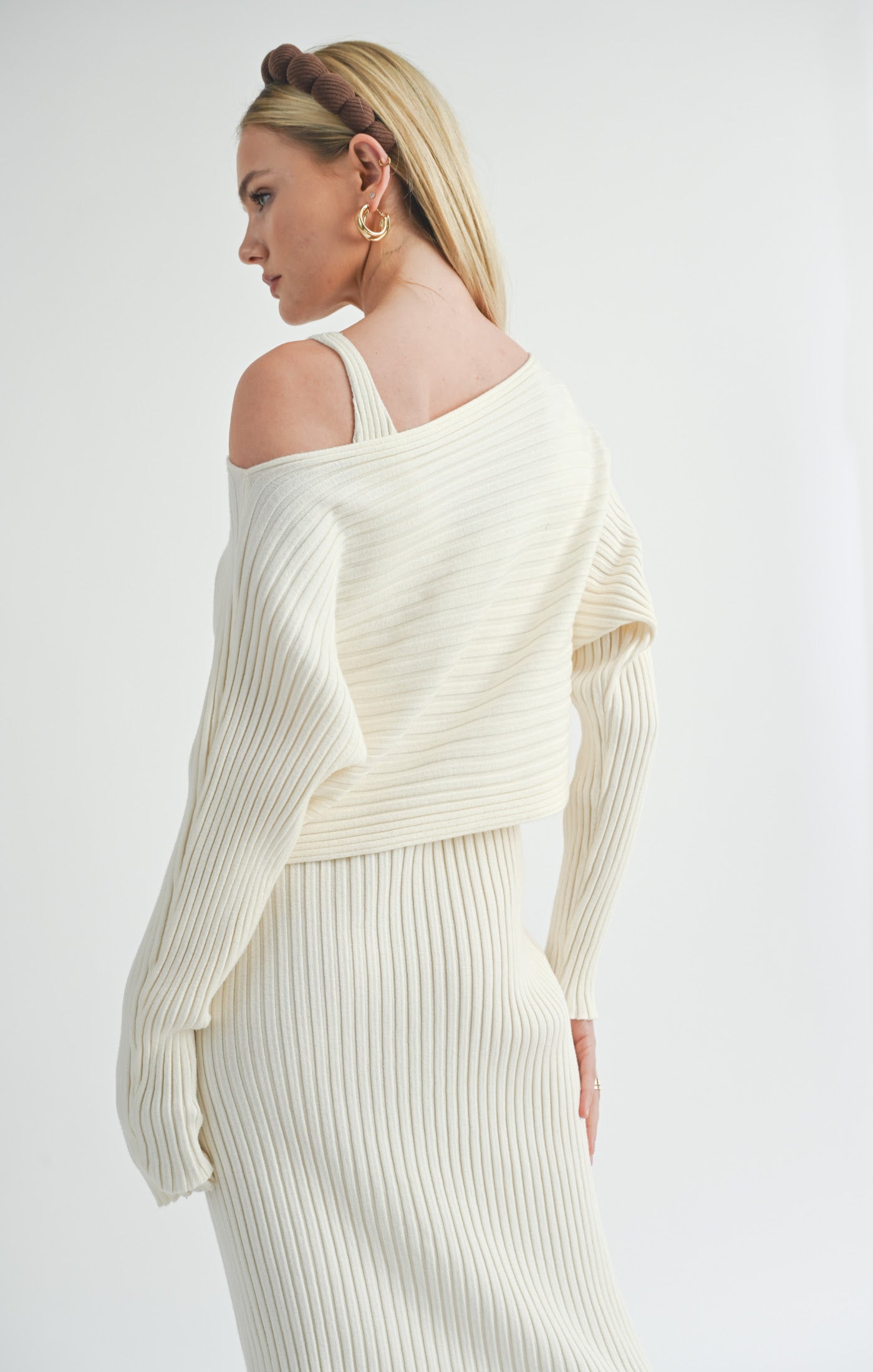 Sweater Top Dress Set